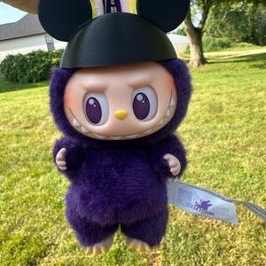 Labubu Mickey Ears Hat – Cute Disney-Inspired Accessory for Labubu Dolls | Custom Labubu Outfit