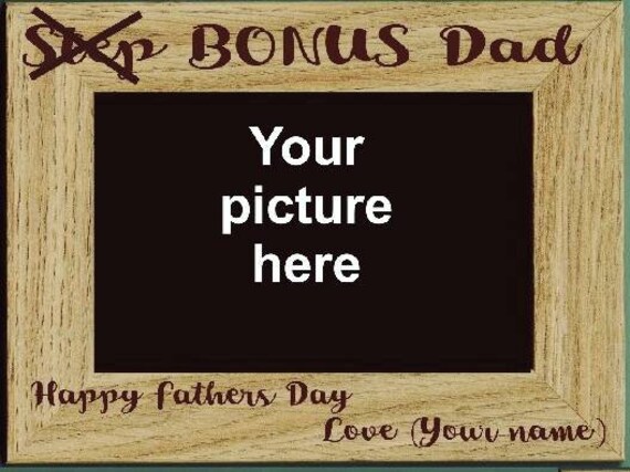 bonus dad picture frame