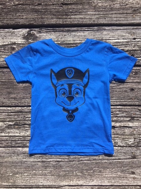 Paw Patrol Chase Shirt - Etsy