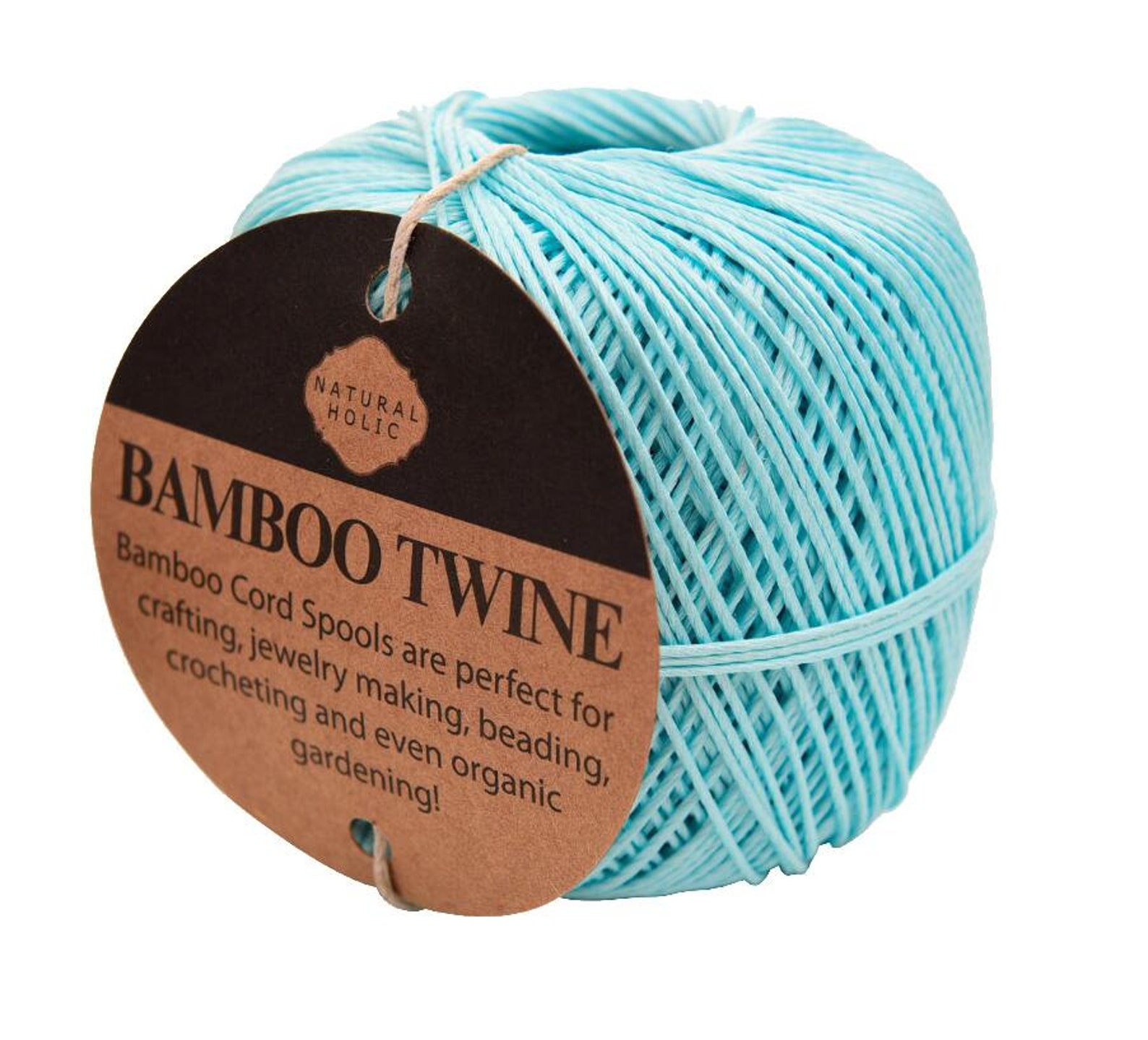 100 BAMBOO CORD BALL 100Yards Full Roll Polished Bamboo Etsy