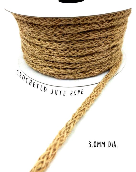 10yards Jute Crochet Rope 3.0MM Dia. Flower Deco. Home Etsy