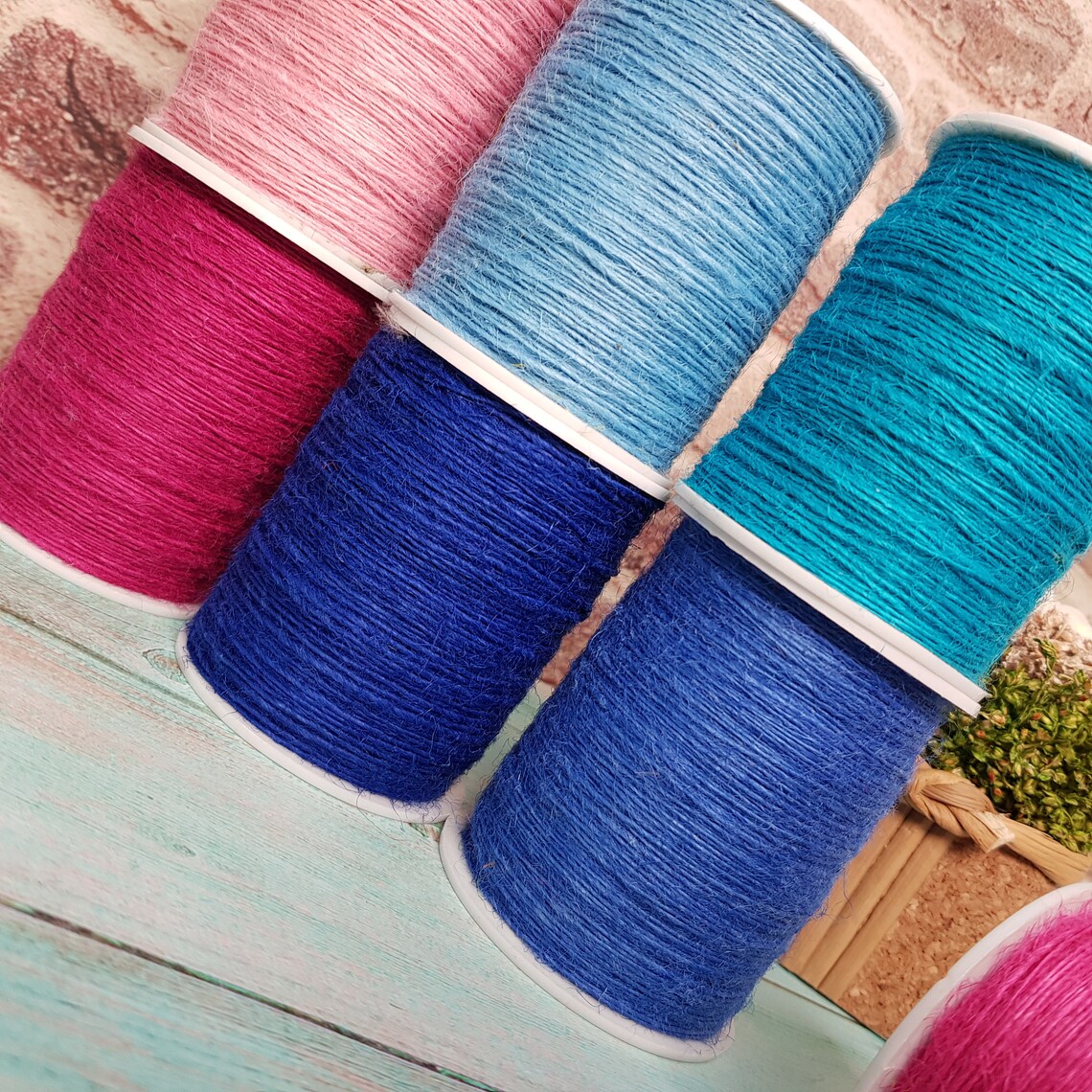 0.7MM Weaving Jute Thread Embroidery Thread 1ply Jute Cord Etsy