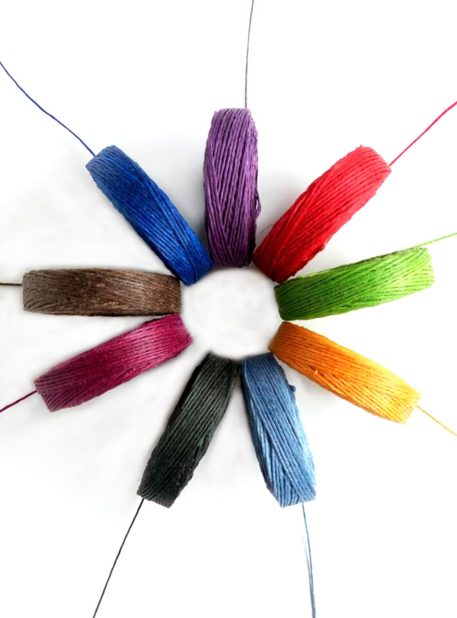 Premium Waxed Linen Cord Robust & Strong 10LB Test 25yards Etsy