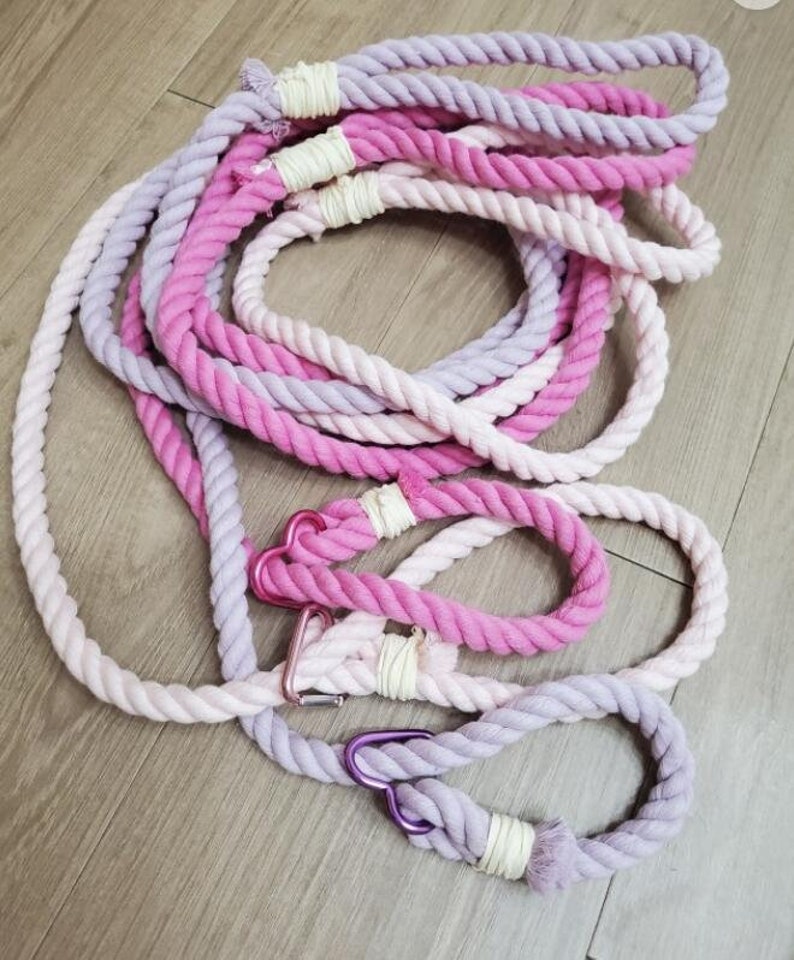 12MM Pure Cotton Rope Dog Leash Making Cotton MACRAME ROPES Etsy