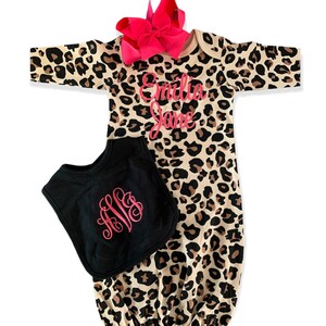 Vestido infantil de guepardo