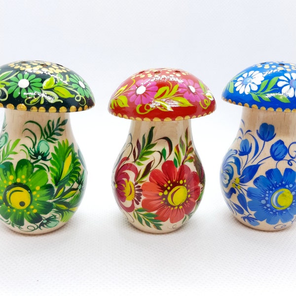 Salt & Pepper Shaker Magic Mushroom - French Bazaar main image 1