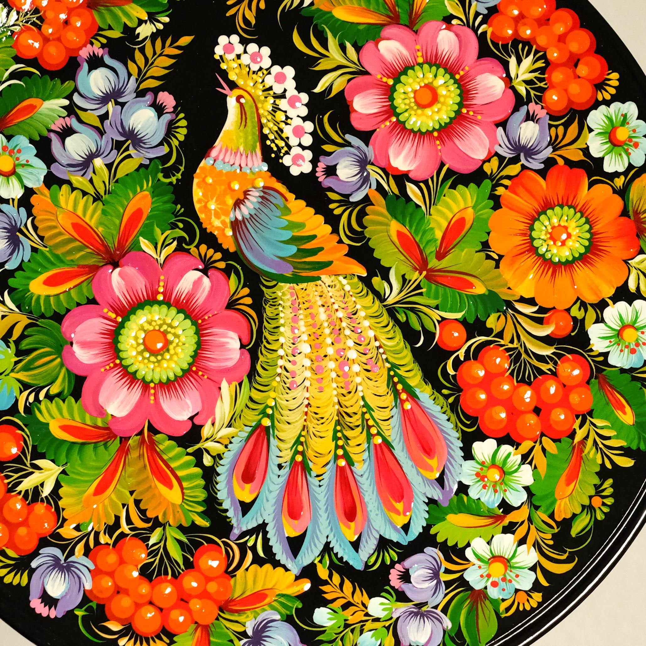 ヒグチユウコ×EVS】ブラッキー プレート Decorative Wooden Plate 11.8