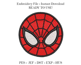 Spiderman Embroidery Design Embroidery Design