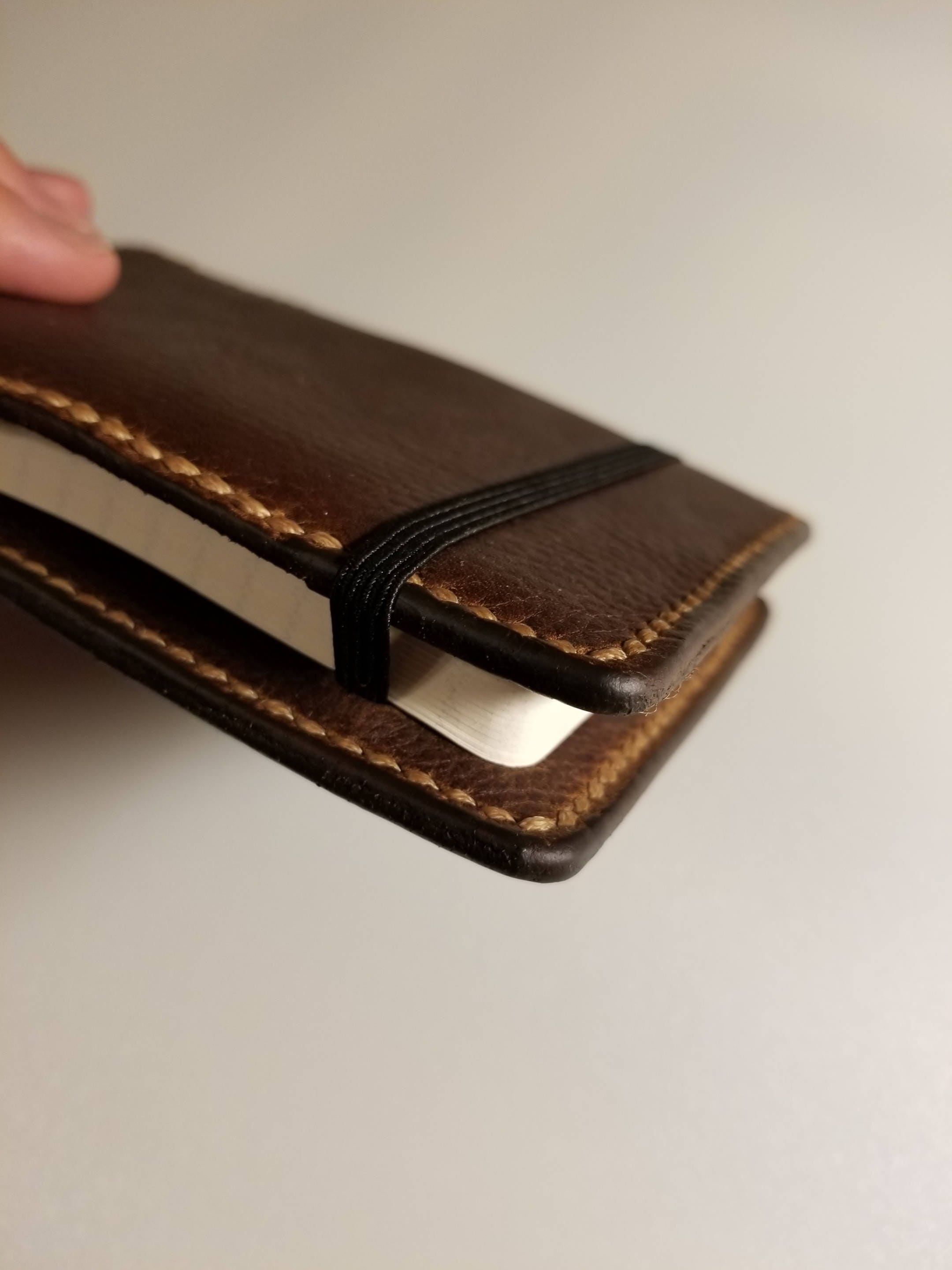 Reporters or Flip Style Notebook Leather Cover Refillable Etsy