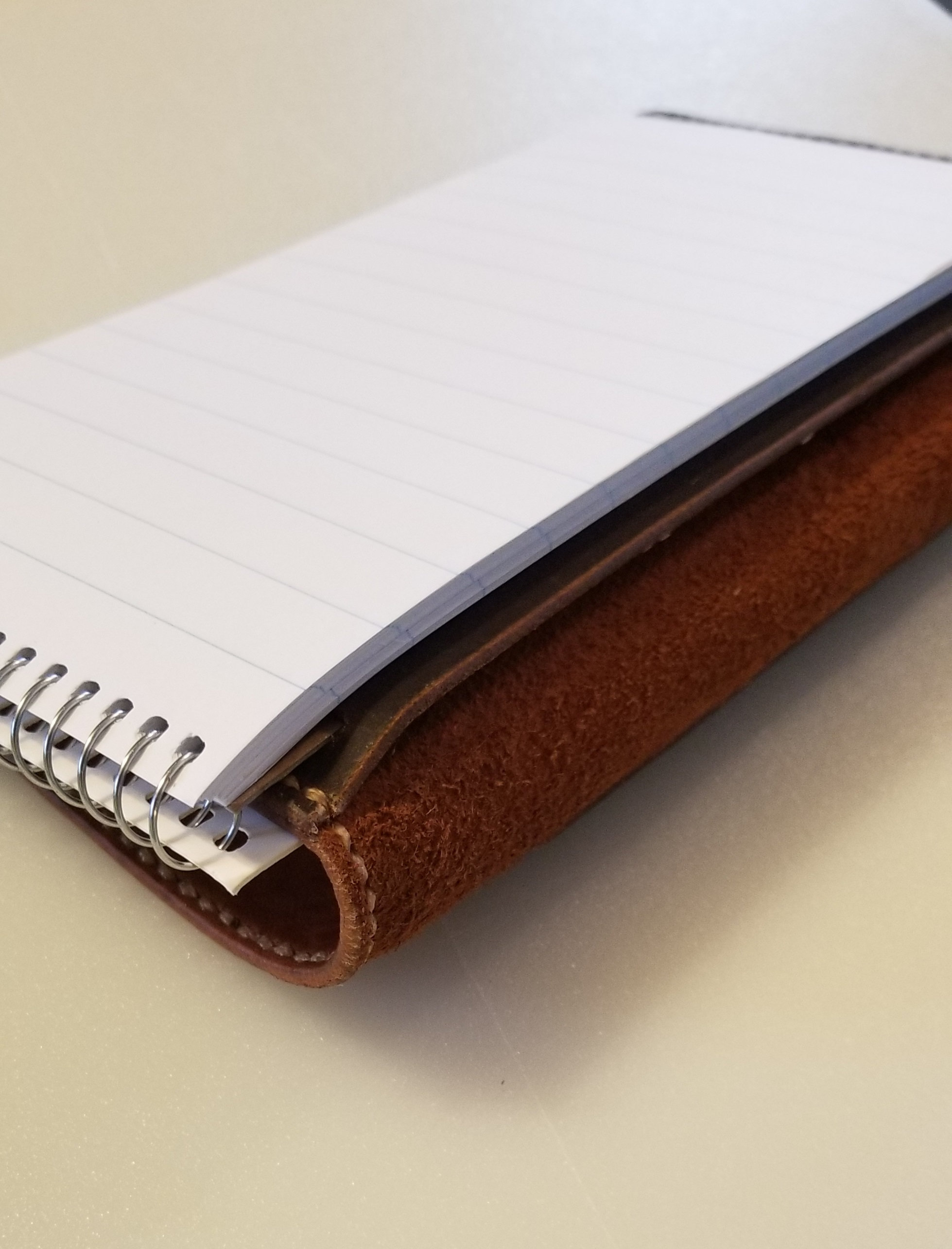 Portage Reporter Notebook Leather Cover for Lefties Too Etsy