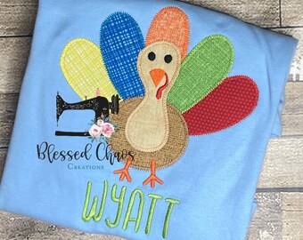 Shirt kalkoen peuter jongen stof stoffen, aangepaste Thanksgiving kalkoen shirt, jongens shirt kalkoen, jongens Thanksgiving kalkoen T-shirt, peuterjongen