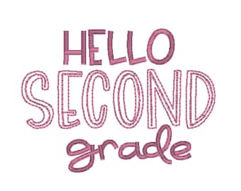 Maglietta per il ritorno a scuola delle bambine di seconda elementare, maglietta per il primo giorno di scuola, completo per il ritorno a scuola, maglietta per la scuola delle bambine, maglietta per le bambine di seconda elementare