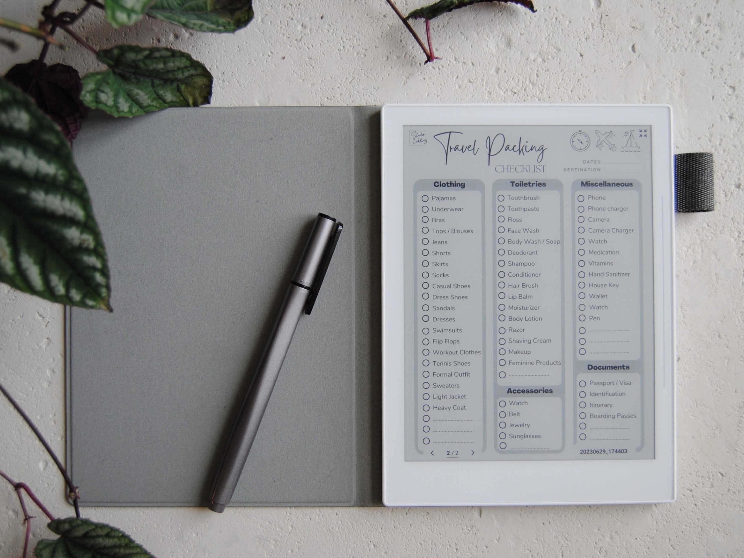 A5x Bullet Journal Templates : r/Supernote