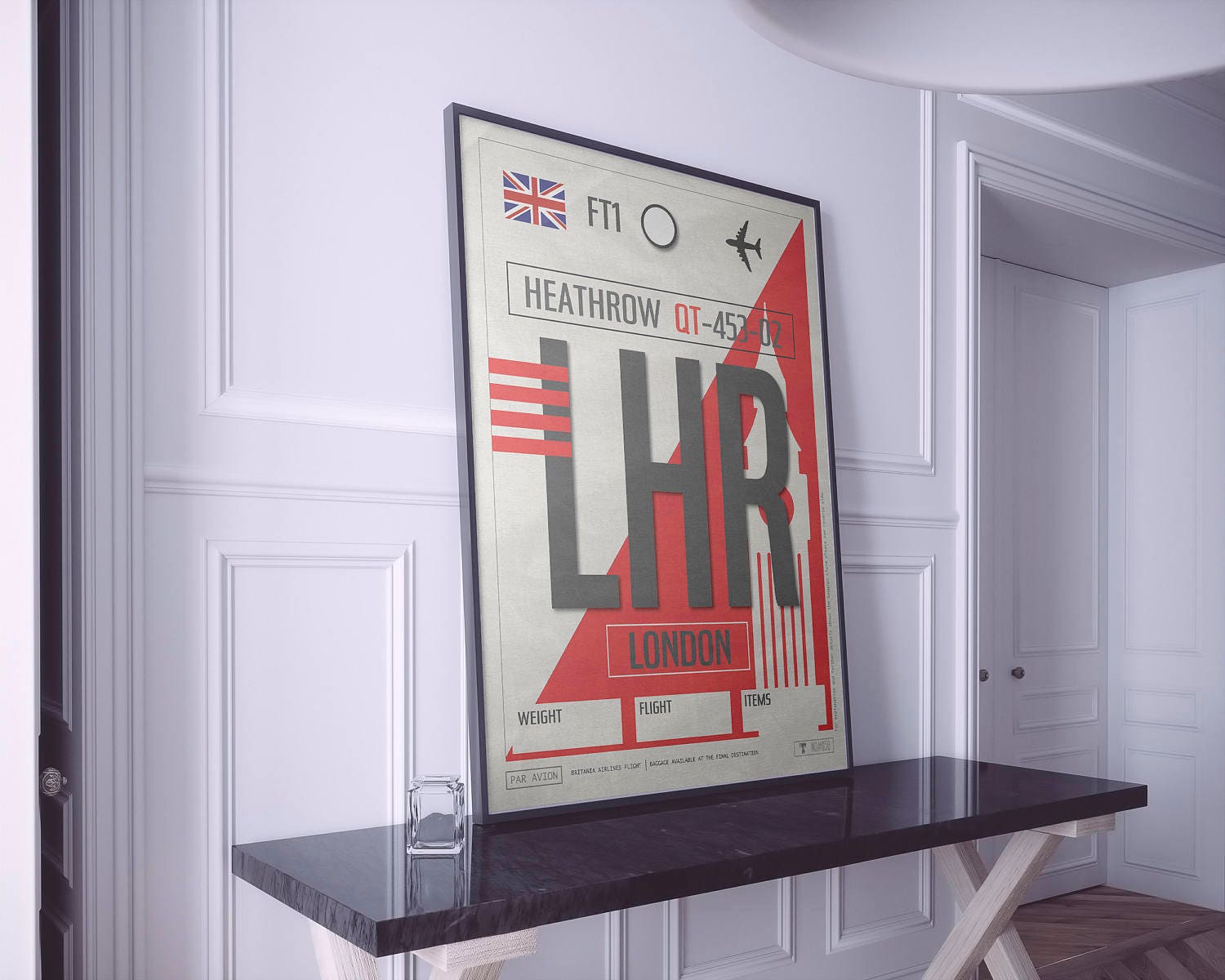 London Heathrow Airport Tag, UK Travel Poster, LHR Airport Code, Brittain  Framed Poster, LHR Luggage Tag, London Souvenir, Big Ben Souvenir - Etsy