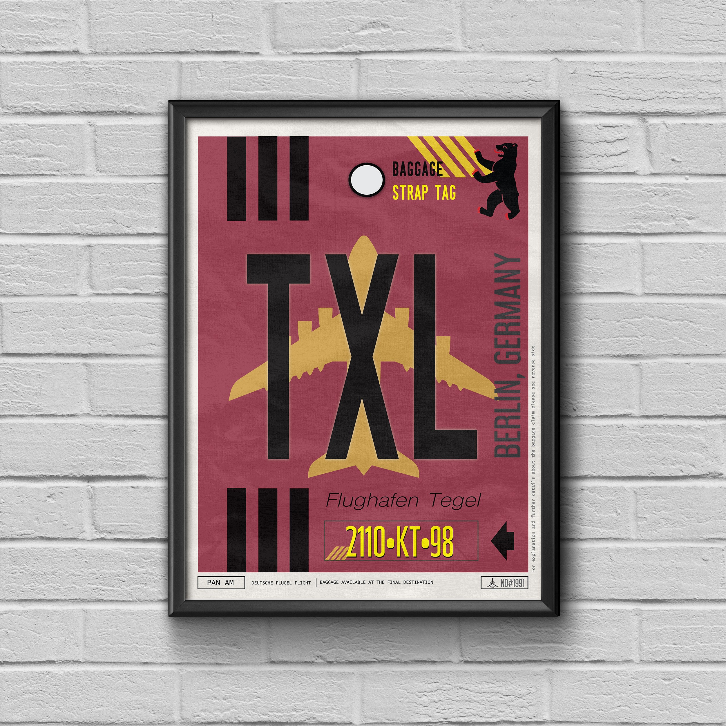 Tegel Poster - Etsy