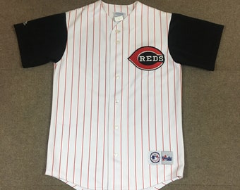 black cincinnati reds jersey