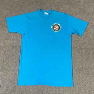 VTG 国立野球殿堂博物館 Tシャツ MLB ティール 大人用 ミディアム 1989