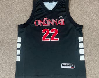 Jordan Cincinnati バスケ ユニフォーム Cincinnati Bearcats Jordan Black Replica Basketball Jersey