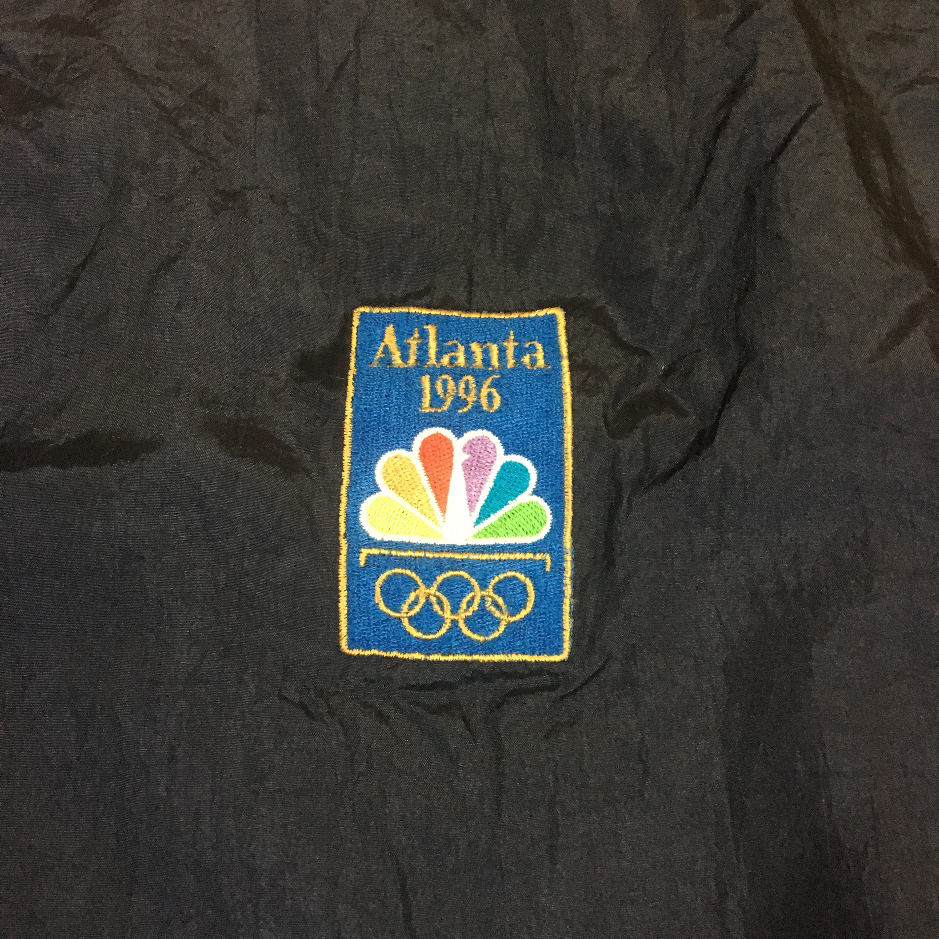 VTG Campeón 1996 Atlanta Juegos Olímpicos USA Button Up Windbreaker