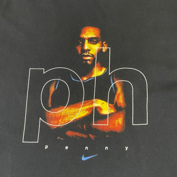 ❮希少☆❯NIKE Tシャツ PENNY 90s リトルペニー NBA Vintage 90s NIKE PENNY ANFERNEE HARDAWAY T shirt size XL