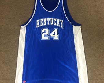 90s Champion Kentucky Wildcats Jersey Number 5 Mens Large NCAA Basketball Etsy