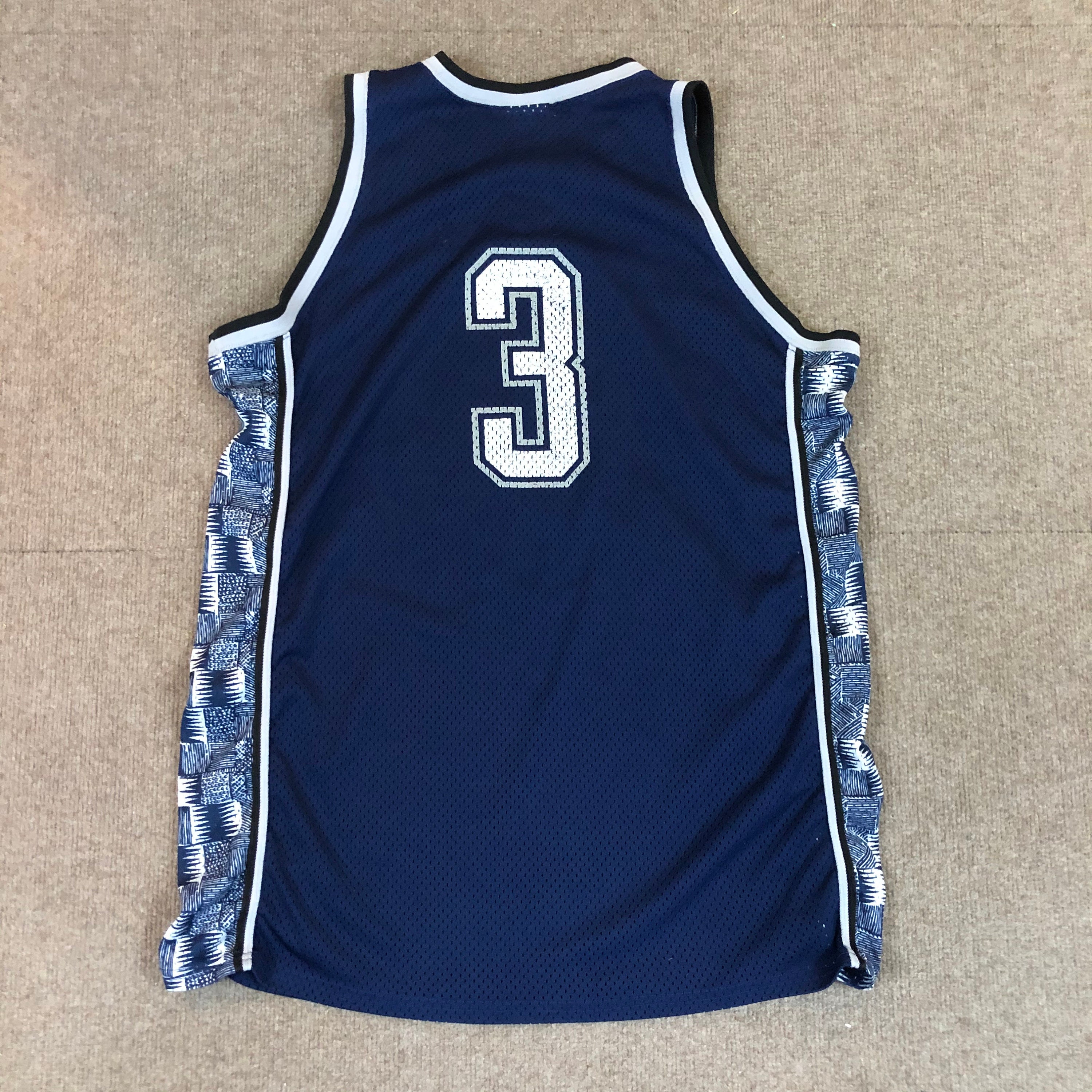 Iverson #3 Georgetown Hoyas College Basketball Jersey Sewn Blue