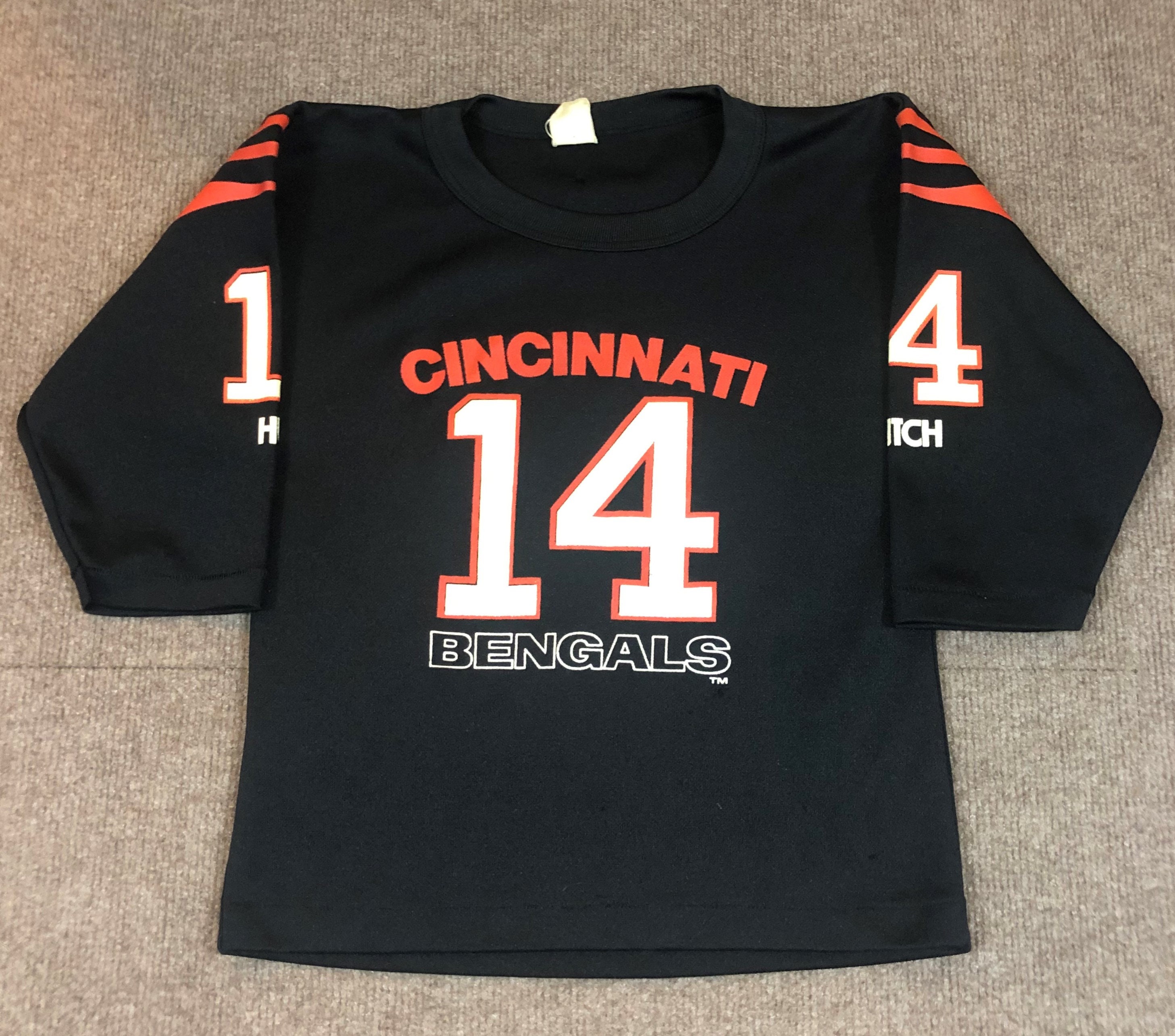 VTG Hutch Kenny Anderson Cincinnati Bengals Jersey 14 Black 