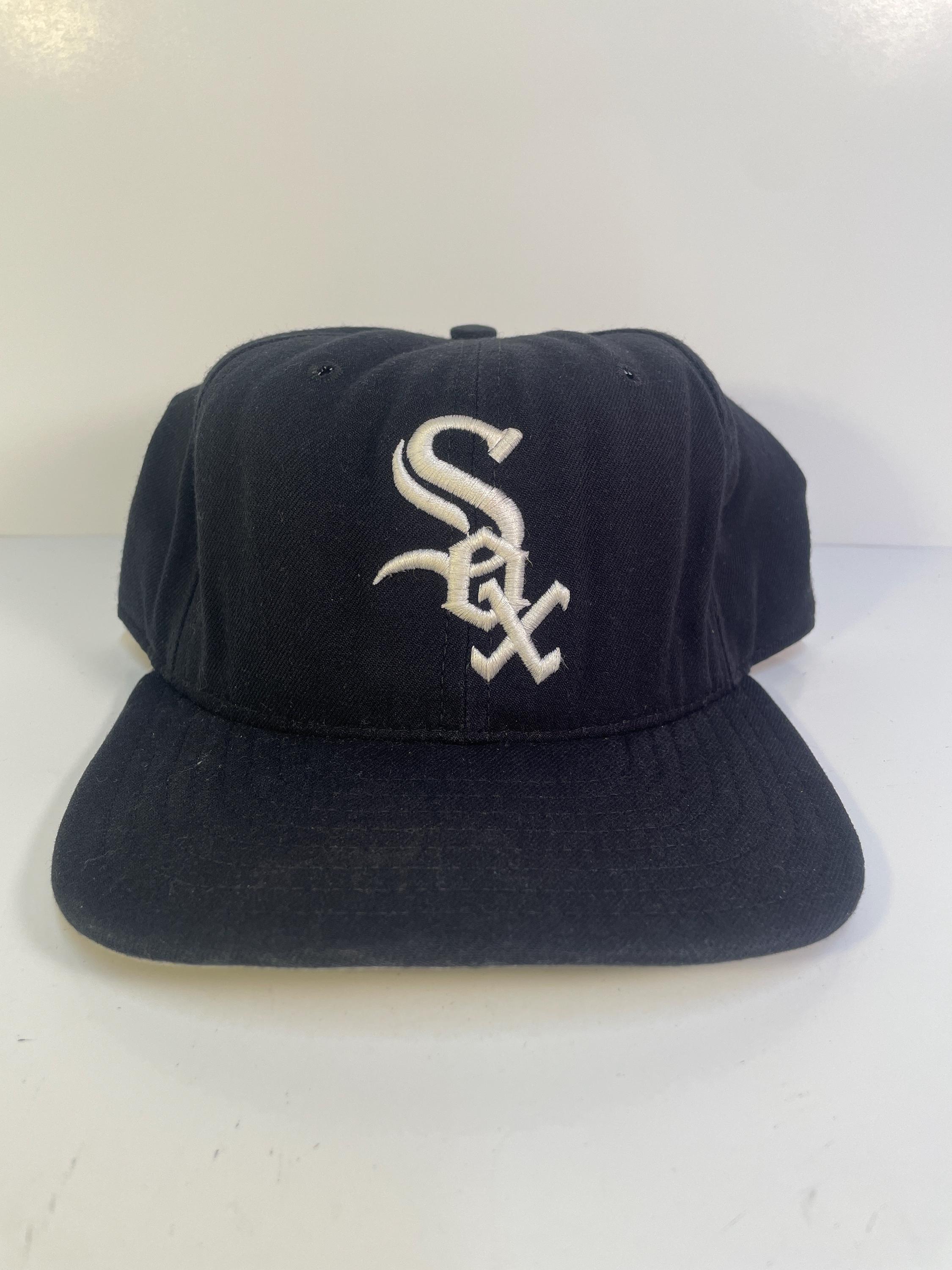 Vintage White Sox Snapback - Etsy