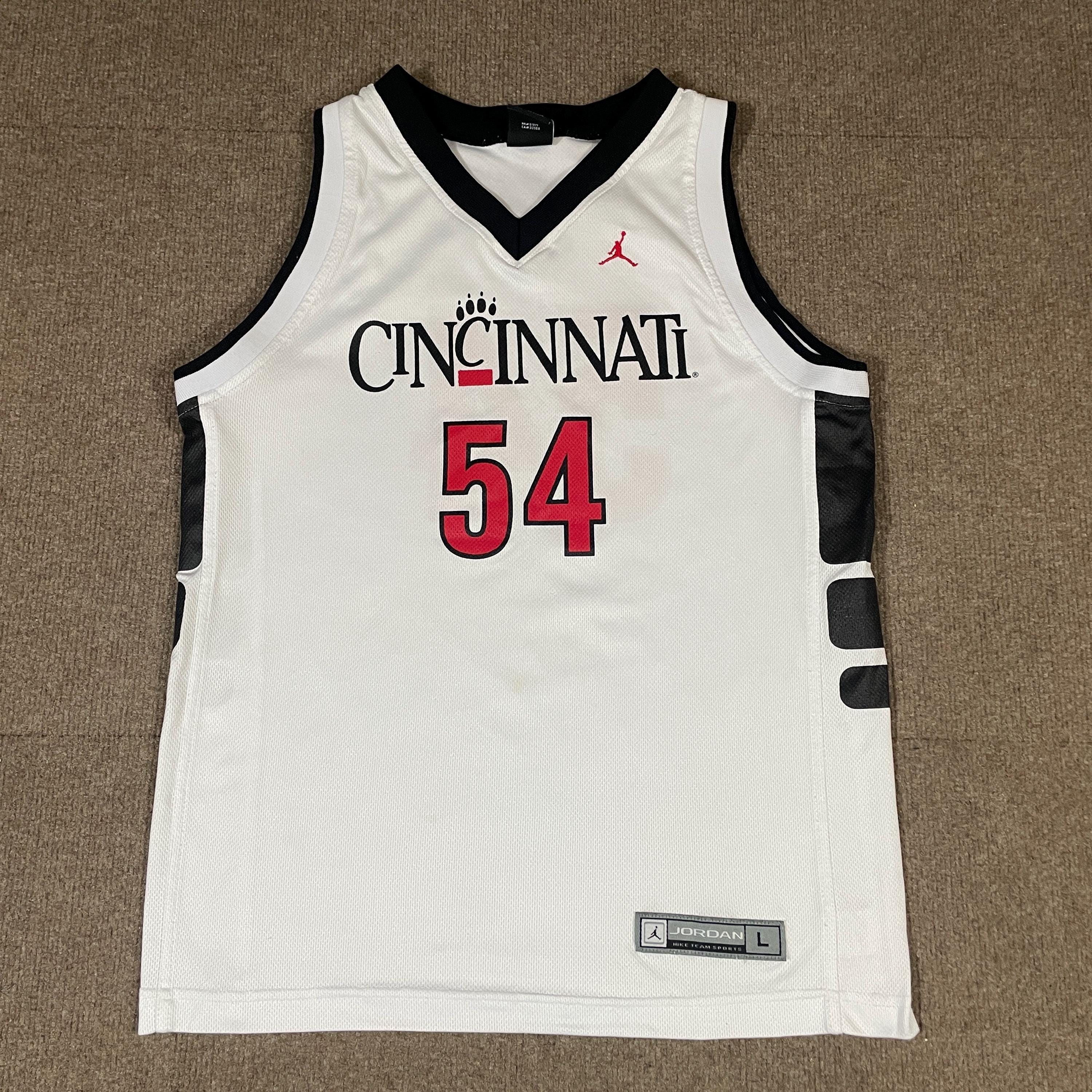 Jordan Cincinnati バスケ ユニフォーム Cincinnati Bearcats Jordan Black Replica Basketball Jersey