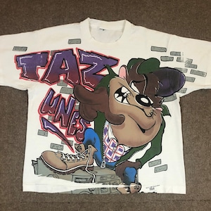 Vintage 1990's Phoenix Suns / TAZ Looney Tunes T-Shirt Sz. XL