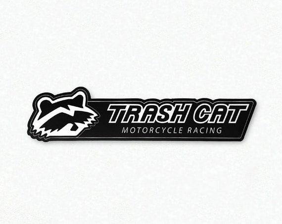 Trash Cat Racing Bumper Sticker