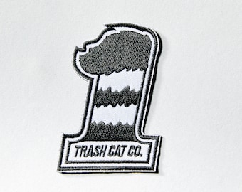 Trash Cat 1 Motorcycle Patch