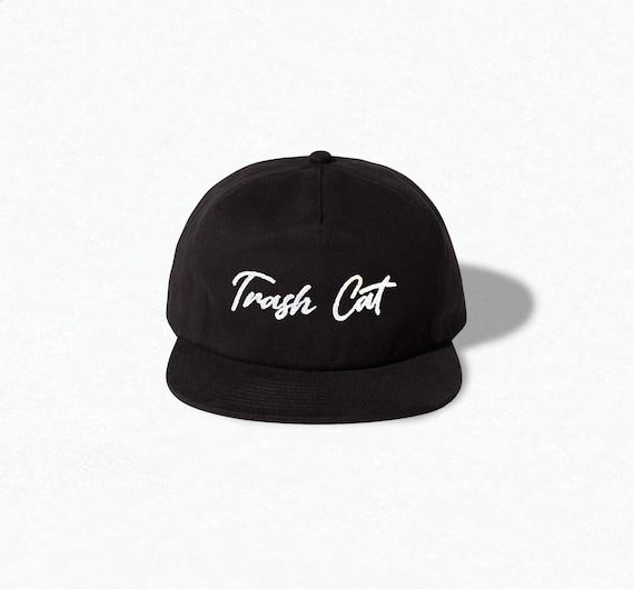 Trash Cat Chainstitched Hat