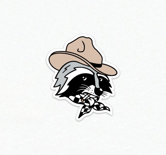 Rocky Raccoon Sticker