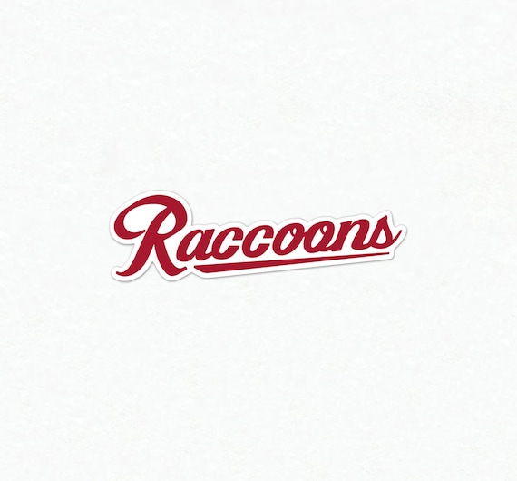 Rainier Raccoon Sticker