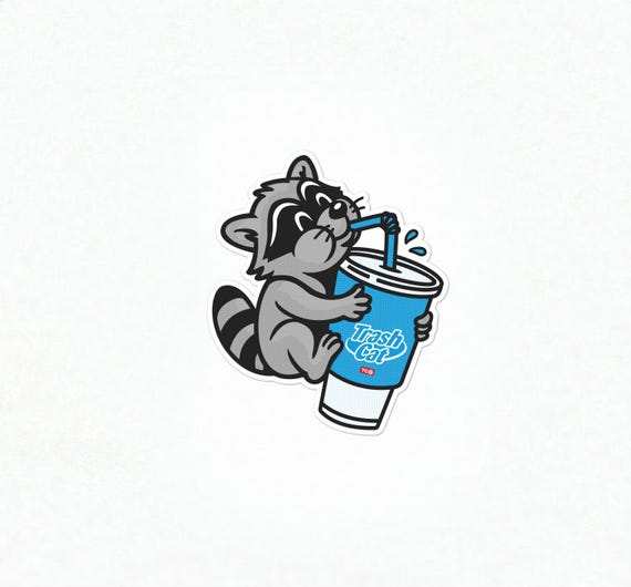 Polar Raccoon Sticker