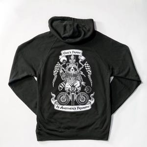 Raccoon Deity Zip-up Hoodie
