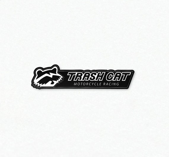 Trash Cat Racing Bumper Sticker