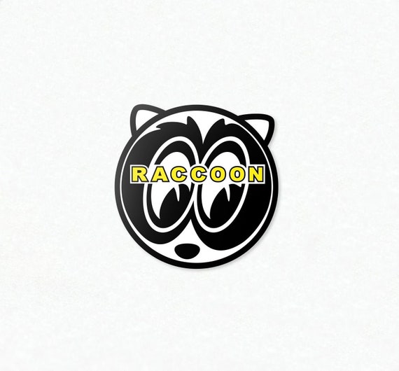 Raccoon Eyes Sticker