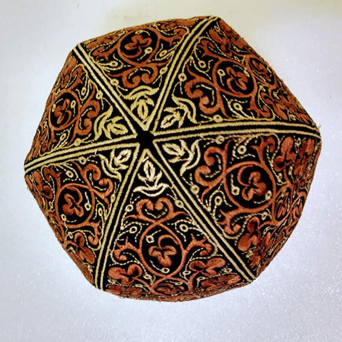 Handmade Flower Islamic Turkish Cap Turban Cap Kufi Cap Etsy UK