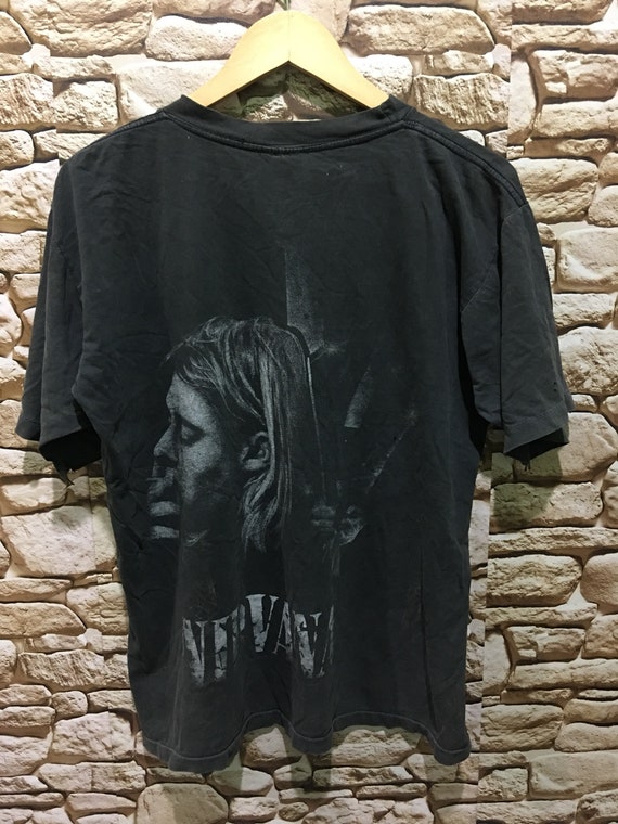 Rare vintage 90s Nirvana Smoke Kurt Cobain Grunge… - image 2