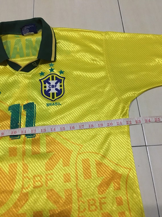 Rare vintage brazil / brasil trikot world cup 1994 ro… - Gem