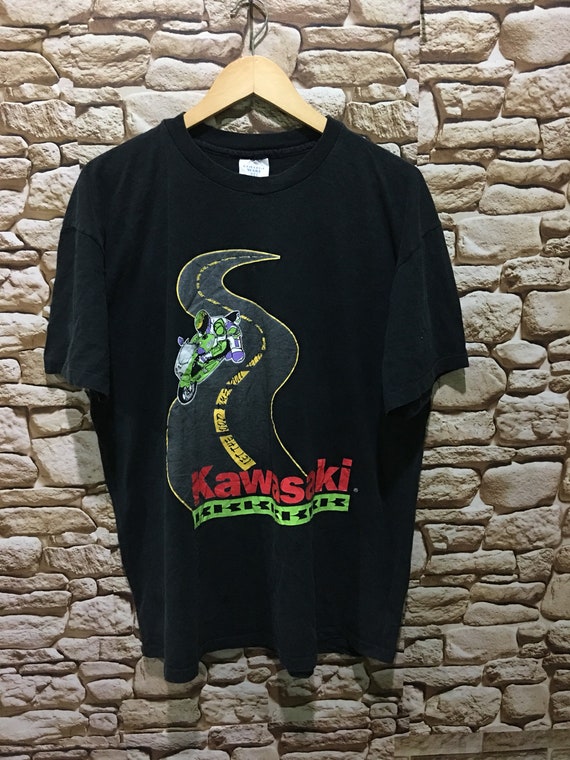 Vintage kawasaki motorcycle shirt