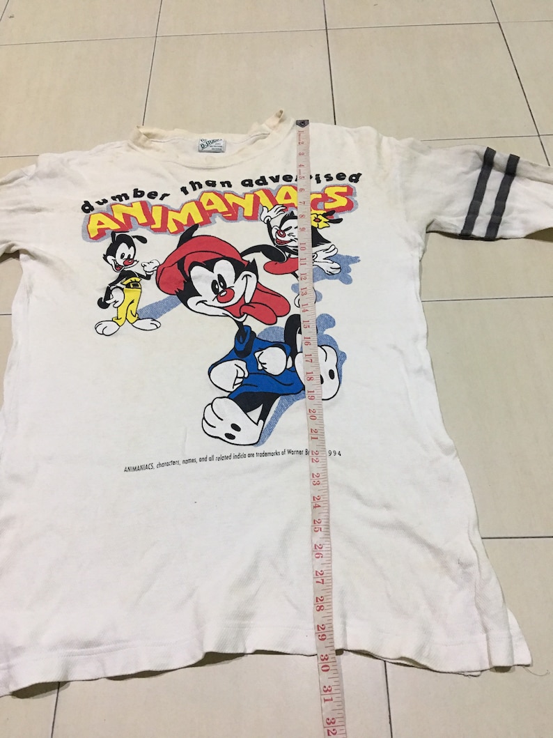 Vintage 90s Animaniacs Warner Bros Looney Tunes Shirt - Etsy