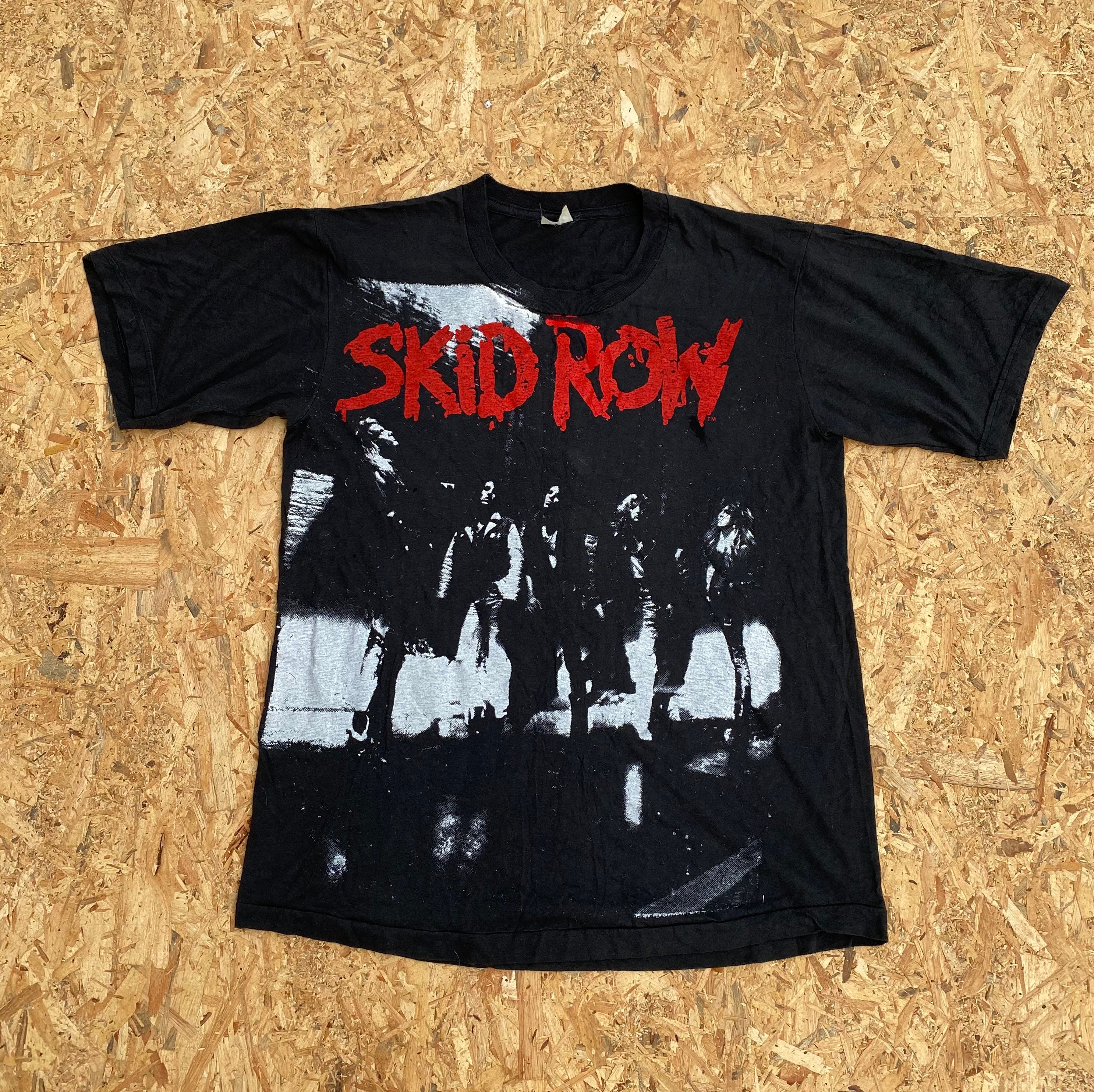 Skid Row ビンテージ Tシャツ XL レア スキッドロウ camping.com