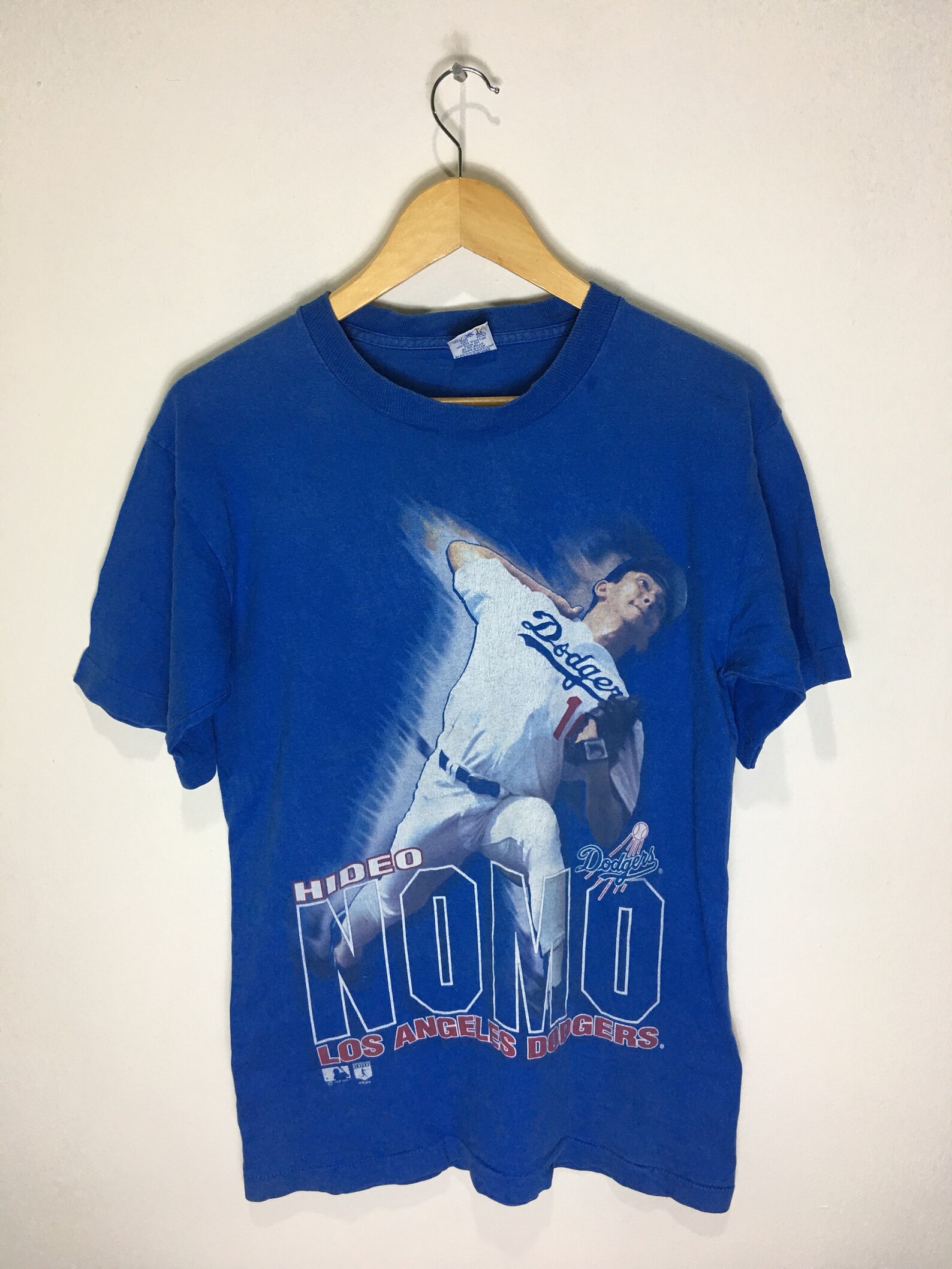 Vintage 90s Hideo Nomo los angeles dodgers camisa de béisbol Etsy