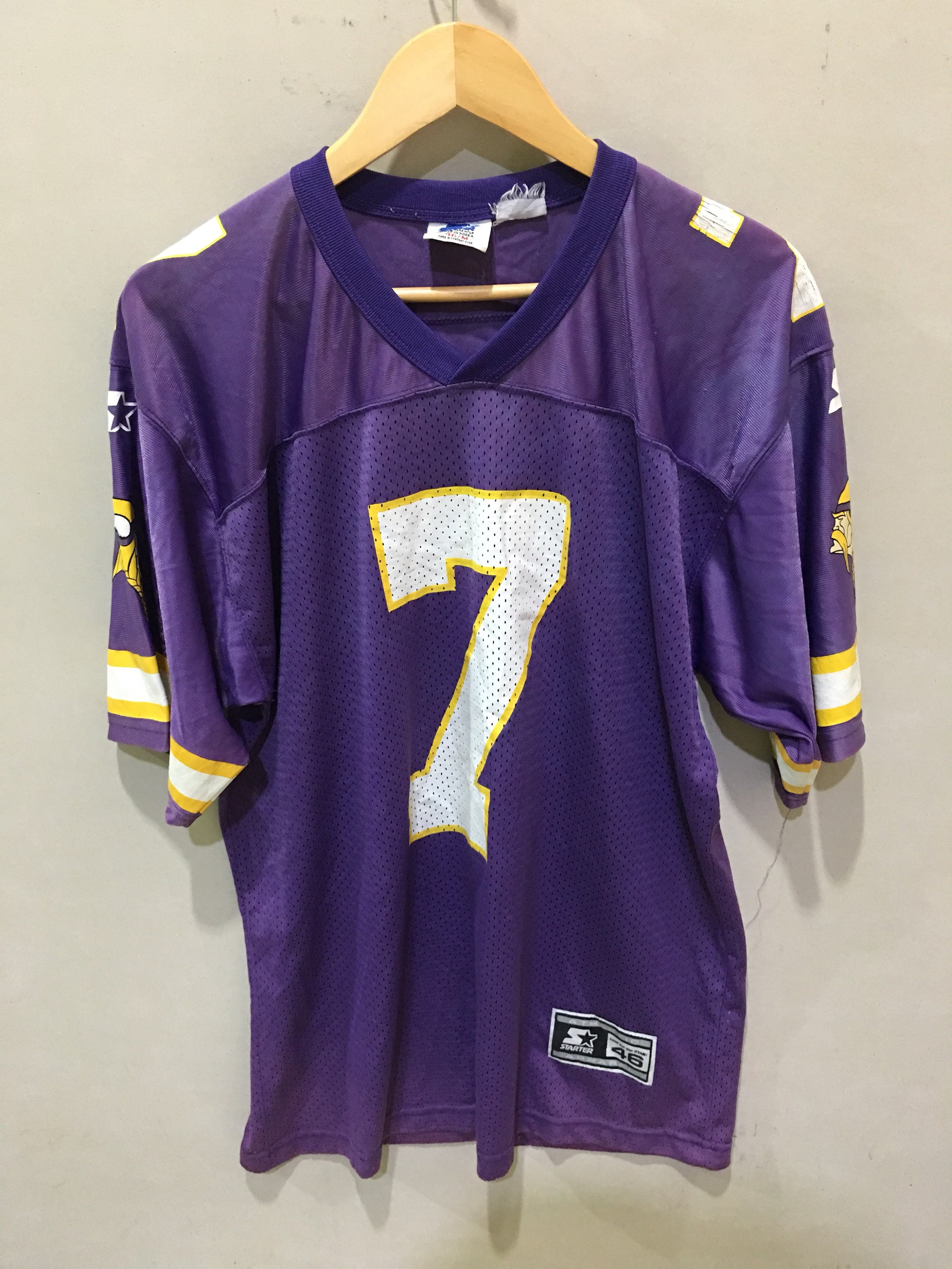 Vintage 90s Minnesota Vikings Football uniform jersey Randall | Etsy