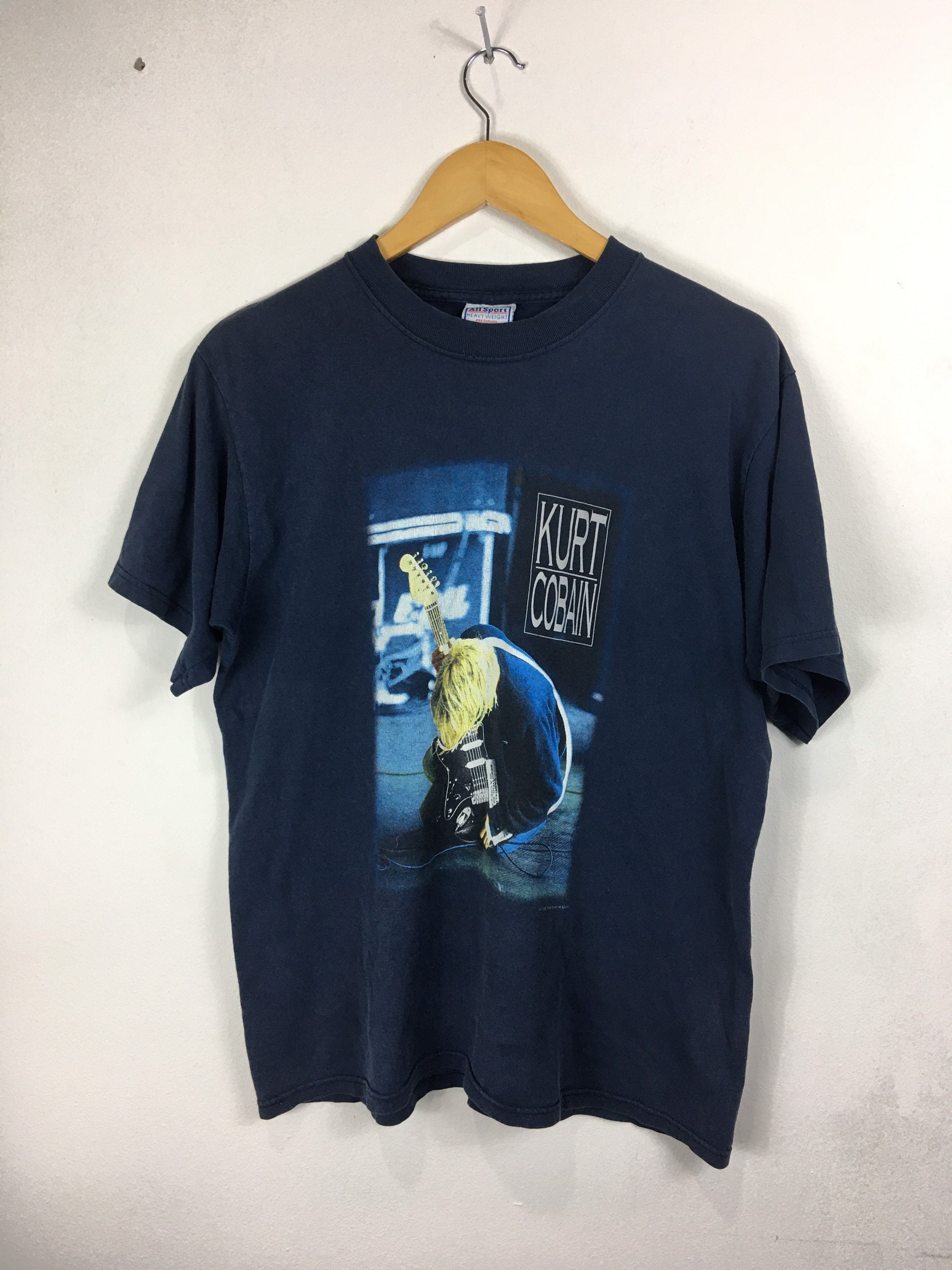 KURT COBAIN R有 00s 実寸L ブラック 90s