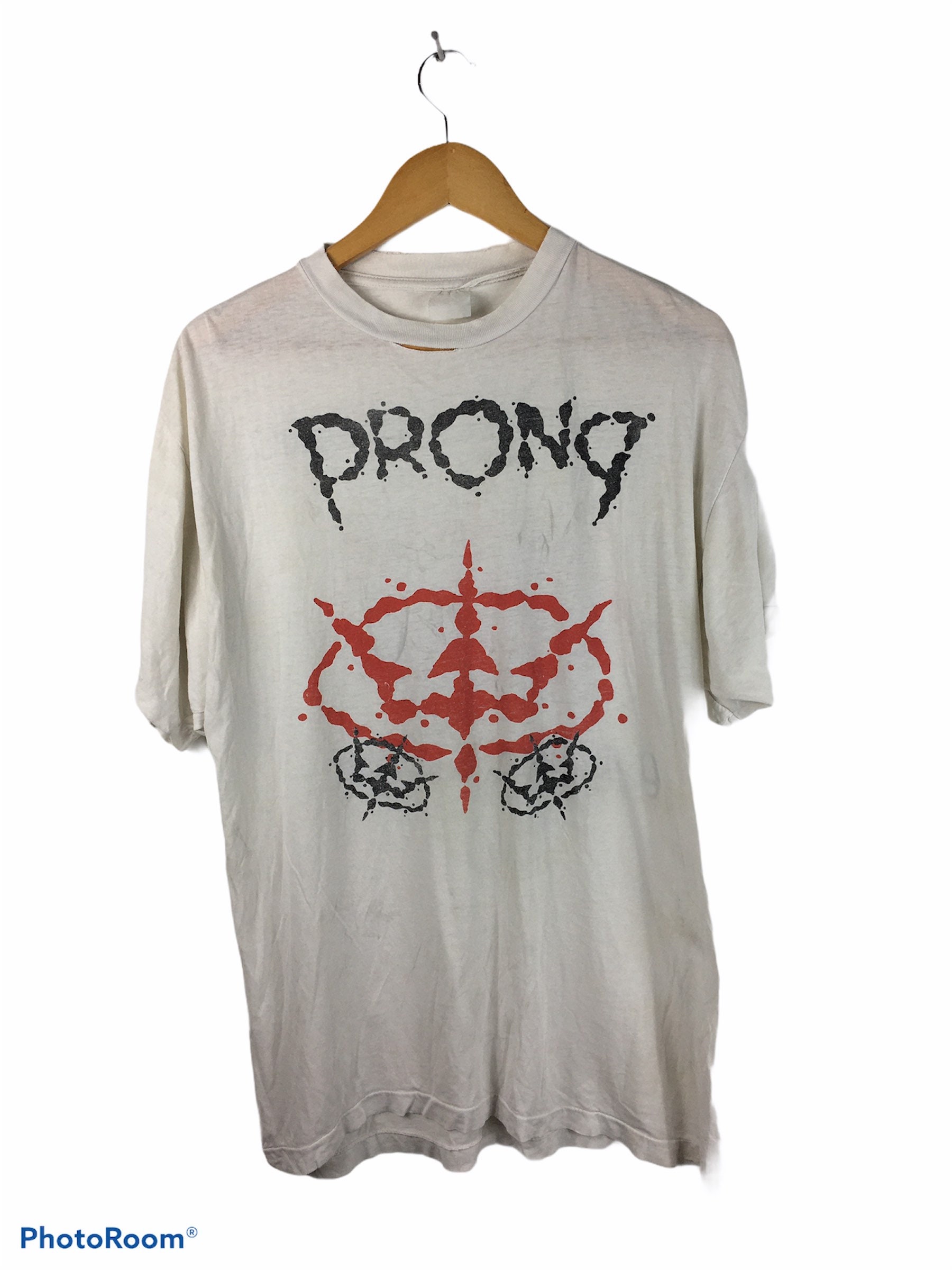 Rare Vintage Prong Distressed Band 