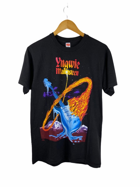 Rare Vintage Yngwie Malmsteen Fire and Ice 1992 Tour Shirt - Etsy